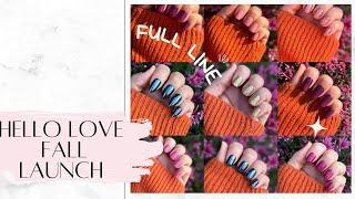 HELLO LOVE LAUNCH | FULL FALL LINE