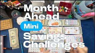 Month Ahead Mini Monday #7| Mini Savings Challenges | Saving for Sinking Funds /Month ahead savings/