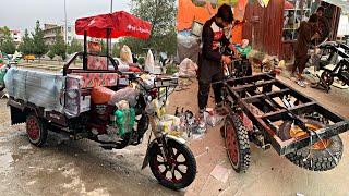 Afghanistan has developed an electric loader rickshaw that can easily lift 3 tons weight