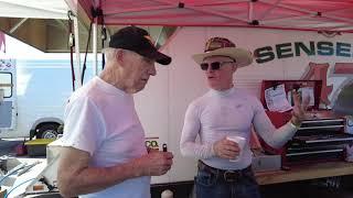 Racing Ed Sensenig's Ducati 350s at the 2022 Barber Vintage Motorcycle Festival Mike Spike Edwards