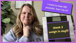 STARTING A WEIGHT LOSS JOURNEY 2021 | Week 2 weigh in day | Get healthy in 2021