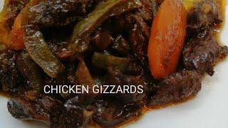 JAMAICAN BROWN STEW CHICKEN GIZZARDS #chickengizzards #brownstewchickengizzards #Jamaican #yummy