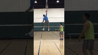 Perfect SPIKING FORM from Timing, Approach, Arm Swing, to Landing @penueljoshbarrina