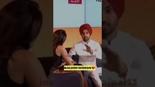 diljit golden words