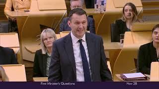 First Minister's Questions - 28 November 2024