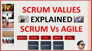 Scrum Values | Scrum Vs Agile | Scrum Values Retrospective | Scrum Values Explained | Scrum