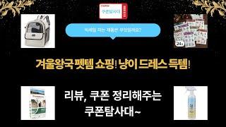 �� 겨울왕국 드레스  펫템 쇼핑! 냥이 사료부터 백팩까지!
