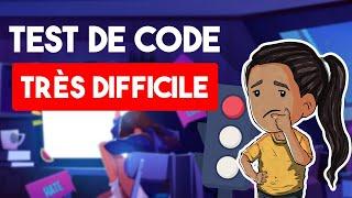 Test de CODE de la route TRÈS difficile 