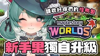 【楓之谷世界】新手果獨自升級！成為獨當一面的法師之路如此遙遠...   真理果Marika