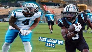 Tetairoa McMillian & Jimmy Horn jr EXPLOSIVE *FIRST LOOK* @ Panthers Rookie Minicamp DAY1 HIGHLIGHTS