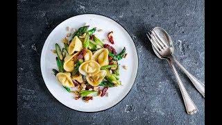 Tortellini mit Taleggio und grünem Spargel  #spargel