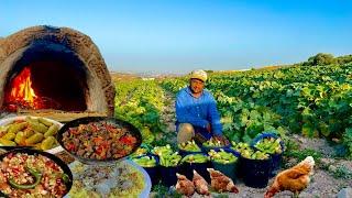 Exploring village life in the Holy Land | We cooked many unique rustic recipes!!