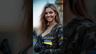 COUNTRIES AS WOMEN OF WAR! PT.9 #viralvideo #military #women #ai #chatgpt #country #1million