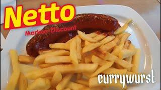 Currywurst at Netto Marken in Munich