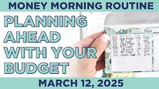 Money Morning Routine | Future Planning With Your Budget