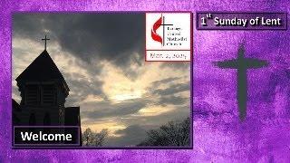 Sunday, Mar. 9th, 10:00am  1st Sunday of Lent; Pastor InSun Lee