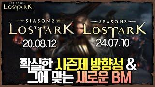 로아온 D-1! 그동안 걸어온 시즌과 시즌제 방향성 & 그에 맞는 새로운 BM - 포셔의 로스트아크 설명회