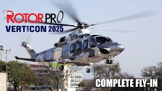 VAI Verticon 2025 Helicopter Fly In Arrivals Video | Dallas, TX