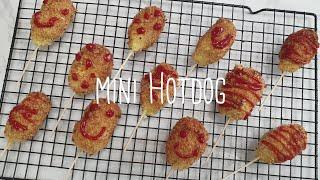 미니 핫도그 만들기|mini hotdog|Yong's HomeBaking