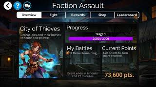 Gems of War | City of Thieves Faction Assault