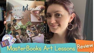 MASTERBOOKS ART LESSON BOOK REVIEW // LOOK INSIDE // HOMESCHOOL