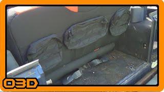 Project 2004 Jeep TJ - Bartact Grab Handle and Molle Bags Installation