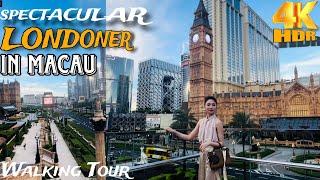 MACAU Walking Tour 4k | The Newest And Best to Visit in MACAU | The LONDONER Macau's Tower #travel