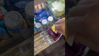 Snack drawer restock  #asmr #restock #refill #restockday #restockasmr #fridgerestock