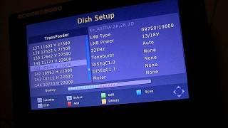 How to tune in Channel 5, Ch 5 +1 , 5 USA & 5* on a Free To Air Satellite Receiver