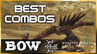 Bow is INSANE in Monster Hunter Wilds - BEST Bow Combos (MHW 弓 Weapon Guide)