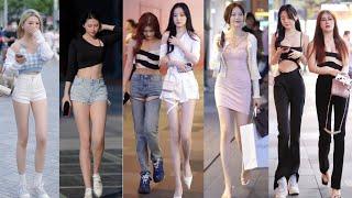 Mejores Street Fashion Douyin China | 抖音街拍穿搭 ！Douyin Tiktok China Thời Trang Đường Phố Ep.475