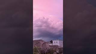 Embedded #supercell over Rhode Island #storm #weather #meteorology #shorts #photography #rhodeisland