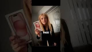 Spoiled Teen smashes her Mom's new iPhone 15 out of anger... #spoiled #ungrateful #failed#genz #sad