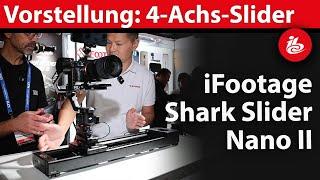 iFootage Shark Slider Nano 2 - mit Gimbal-Steuerung für DJI RS-Gimbals