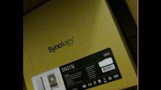 Video Unboxing Review of Synology DS215j NAS Box