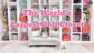 Barbie’s Closet Extravaganza: Tour the World’s Largest 1/6th Scale Walk-In Closet!