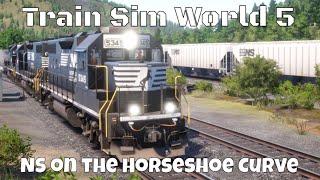 Train Sim World 5 | Horseshoe Curve is Currently 50 percent off!!! I LOVE IT!!!