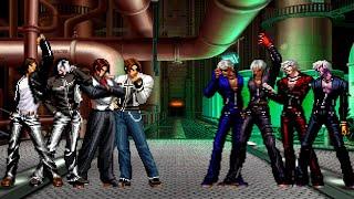 [KOF Mugen] Kyo Kusanagi Team vs K' Team