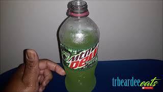 Thrashed Apple Mountain Dew (Taste Test & Review) | trbeardeeEATS