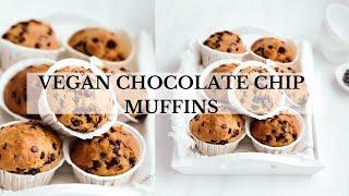 VEGAN CHOCOLATE CHIP MUFFINS