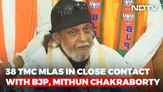 "38 Trinamool MLAs Have Good Relations With Us": BJP's Mithun Chakraborty