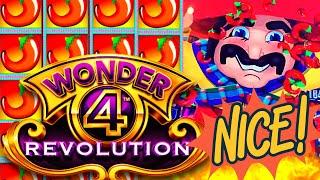 ALL SCREENS UNLOCKED!!! HOW HOT!?? ️ WONDER 4 REVOLUTION MORE CHILI Slot Machine (ARISTOCRAT)