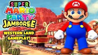 Super Mario Party Jamboree - WESTERN LAND Online Gameplay!