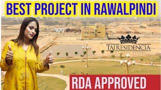 Taj Residencia -Best Project in Rawalpindi.Good for Middle Class Families.RDA approved project.