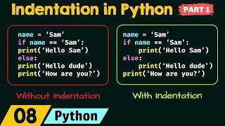 Indentation in Python (Part 1)