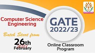 GATE 2022 Online Coaching | GATE Computer Science Online coaching | GATE CS New Batch Announcement