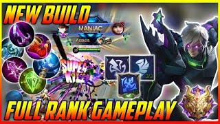 NEW GUSION BUILD - TRIO RANK MYTHIC GAMEPLAY  • SKIN GIVEAWAY | GamEnTrix | MOBILE LEGENDS