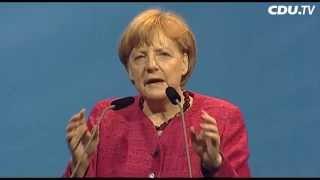 Die Rede von Angela Merkel in Schleiz