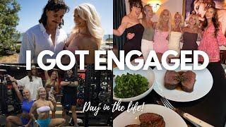 DAY IN THE LIFE VLOG: Filthy glute sesh | Weekend away with my love |  I GOT ENGAGED