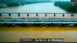 Shimoga Tunga River Drone view By Reehan shaikh